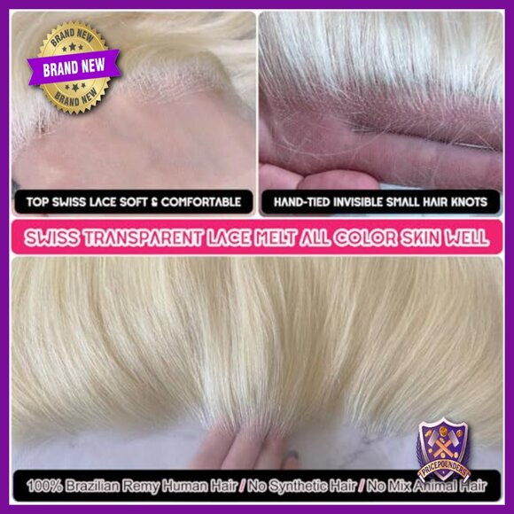 13x4 Lace Frontal Human Hair 14 Inch Straight Virgin Brazilian Hair main image 3